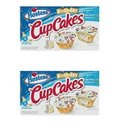 Hostess Birthday Cupcakes | 8 Count | 13.1 Oz | Pack of 2